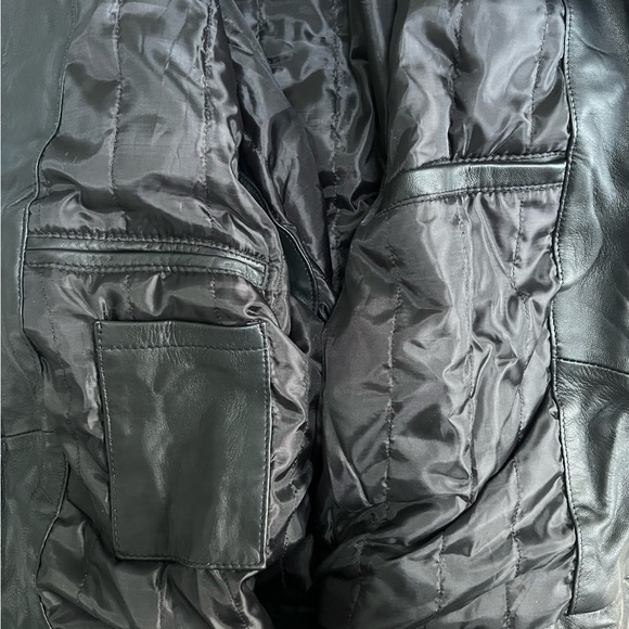 LAPAZO LEATHER Venom Let There Be Carnage Eddie Brock Cafe Racer Black Jacket - Picture 9 of 9